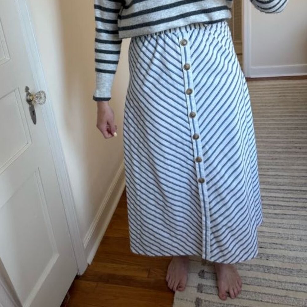 Robert Louis | Midi Stripe Skirt